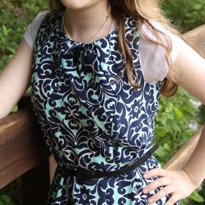 Dress barn patterned dress